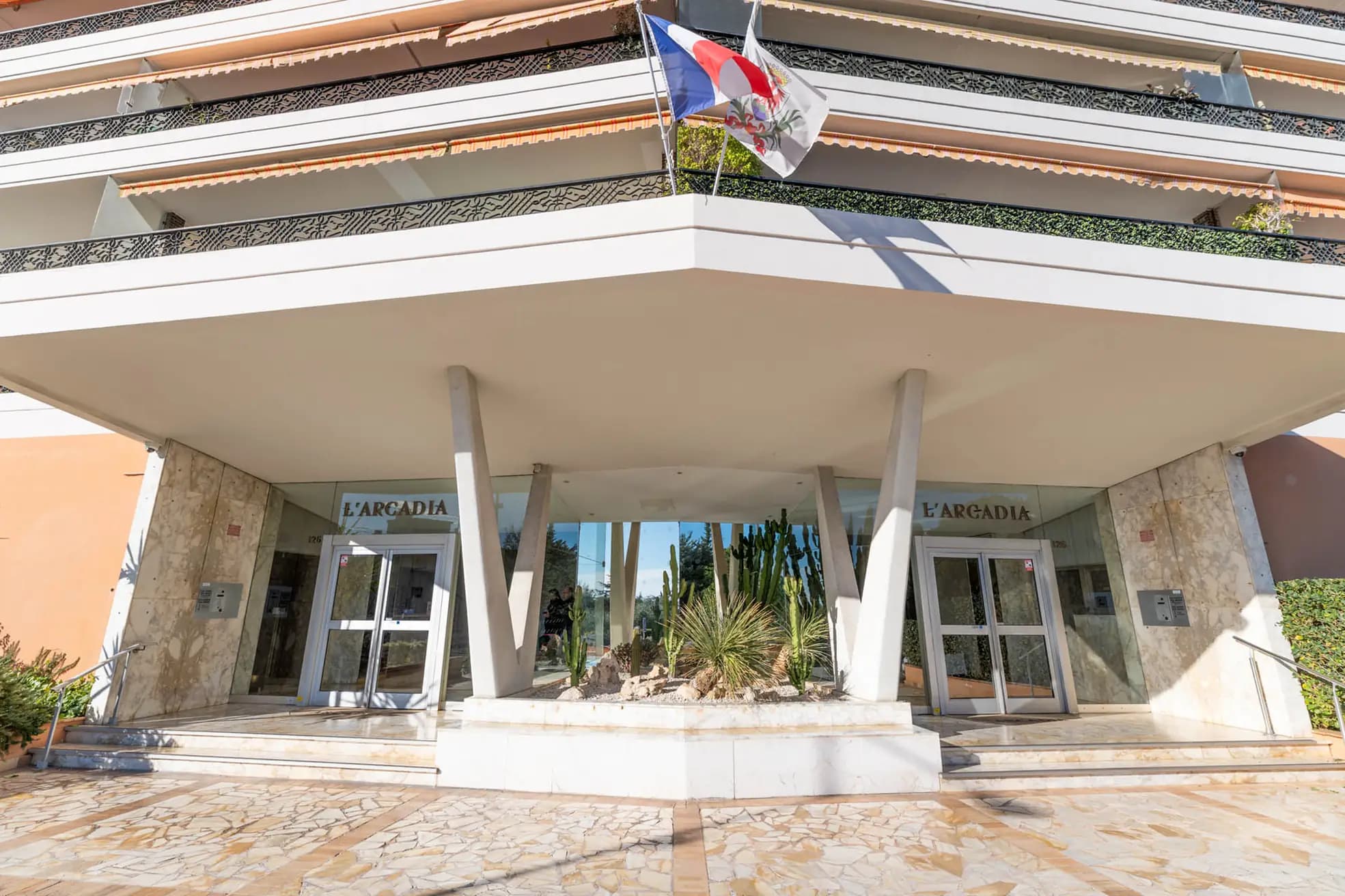 Entrée de l'immeuble